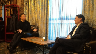 头号玩家官网登录入口集团董事长肖厚忠与宣钢董事长进行合作会谈