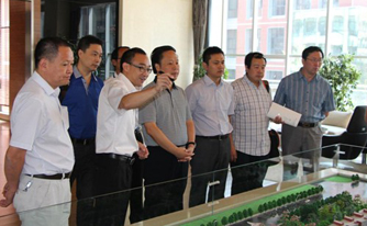 四川省眉山市政府考察头号玩家官网登录入口郑州台湾科技园项目